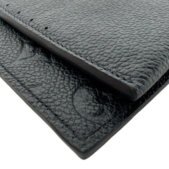 Louis Vuitton  Monogram Empreinte Leather Insert Card Holder Black - Picture 7 of 11